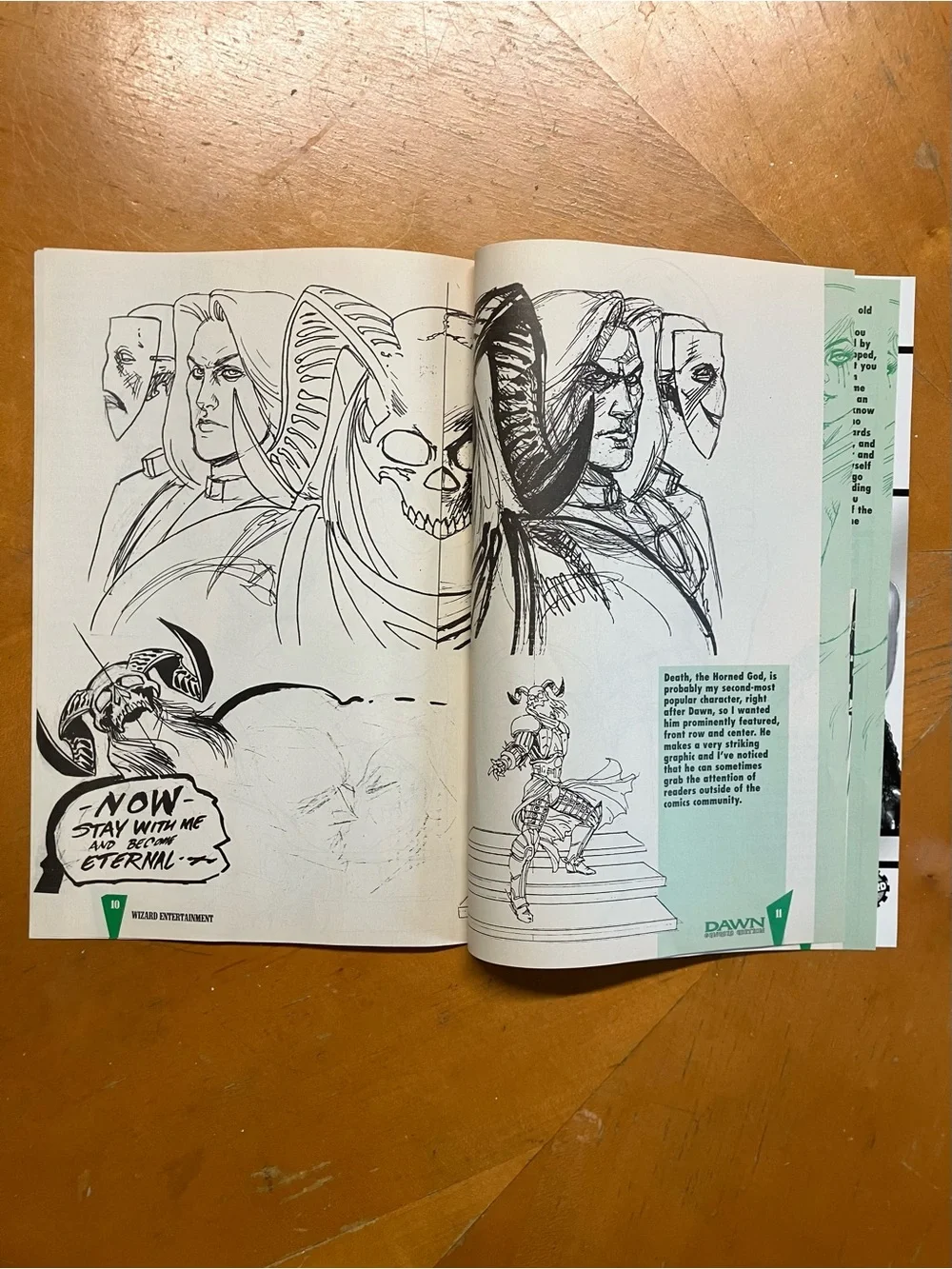 Vintage 1999 Dawn Genesis Edition 1 Comic Wizard Exclusive Linsner